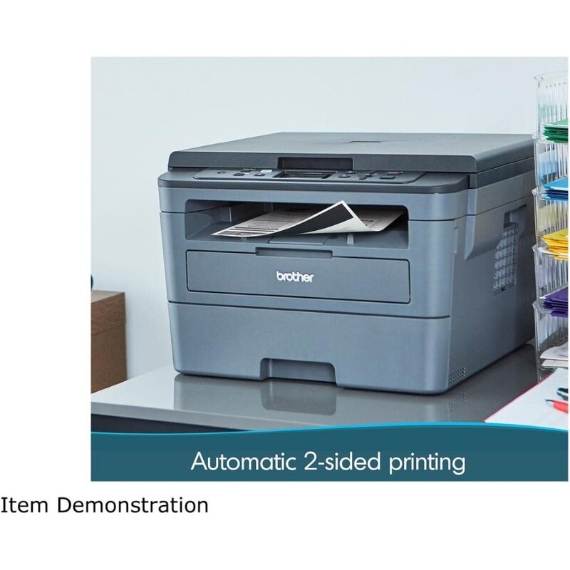 Monochrome Laser HLl2390DW, Wireless Networking, Duplex Printing Refresh Subscription with Free Trial