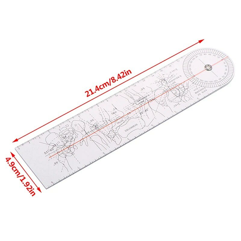 Multi-Lineal Goniometer Winkel medizinische Lineal Gelenk Orthopädie Werkzeug instrumente