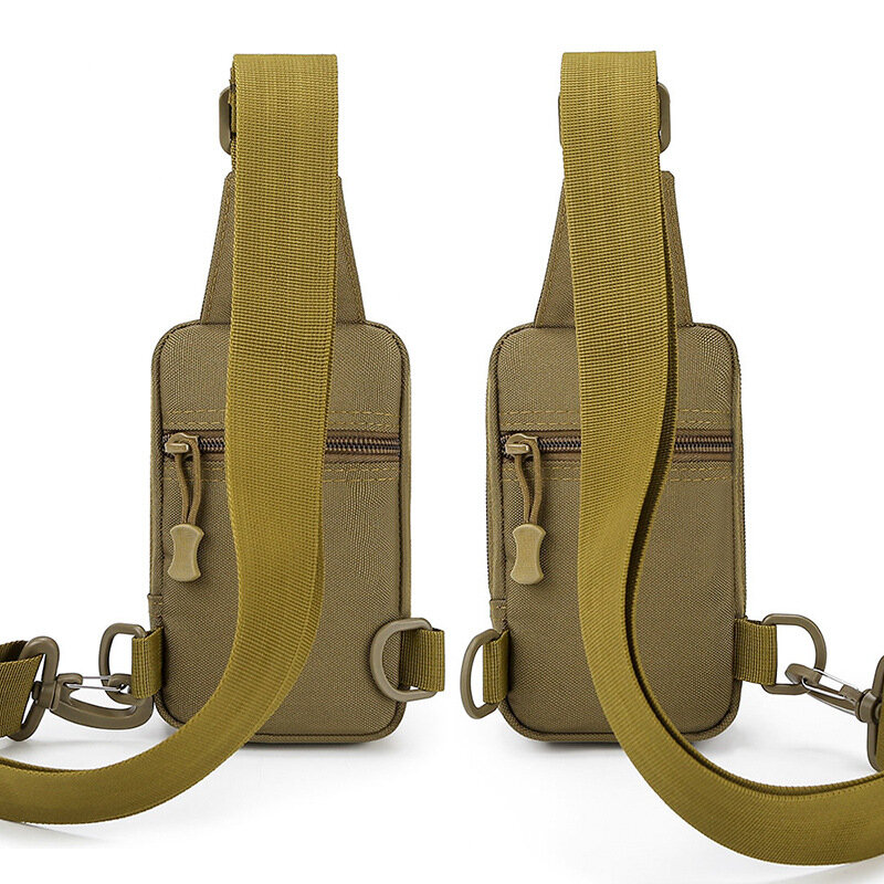 Chikage-bolsas de teléfono ligeras de alta calidad para deportes al aire libre, bolsos de hombro tácticos exquisitos para senderismo, viajes, escalada, bolsos de pecho