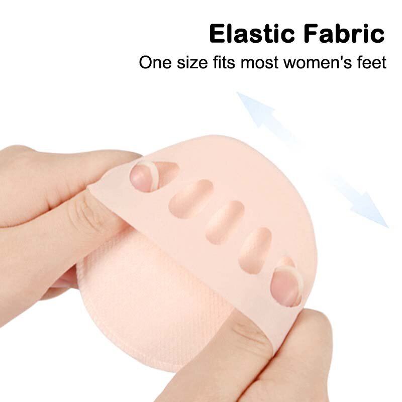 2/4Pcs Five Toes Forefoot Pads for Women High Heels Half Insoles Calluses Corns Foot Pain Care Absorbs Shock Sock Toe Insert Pad