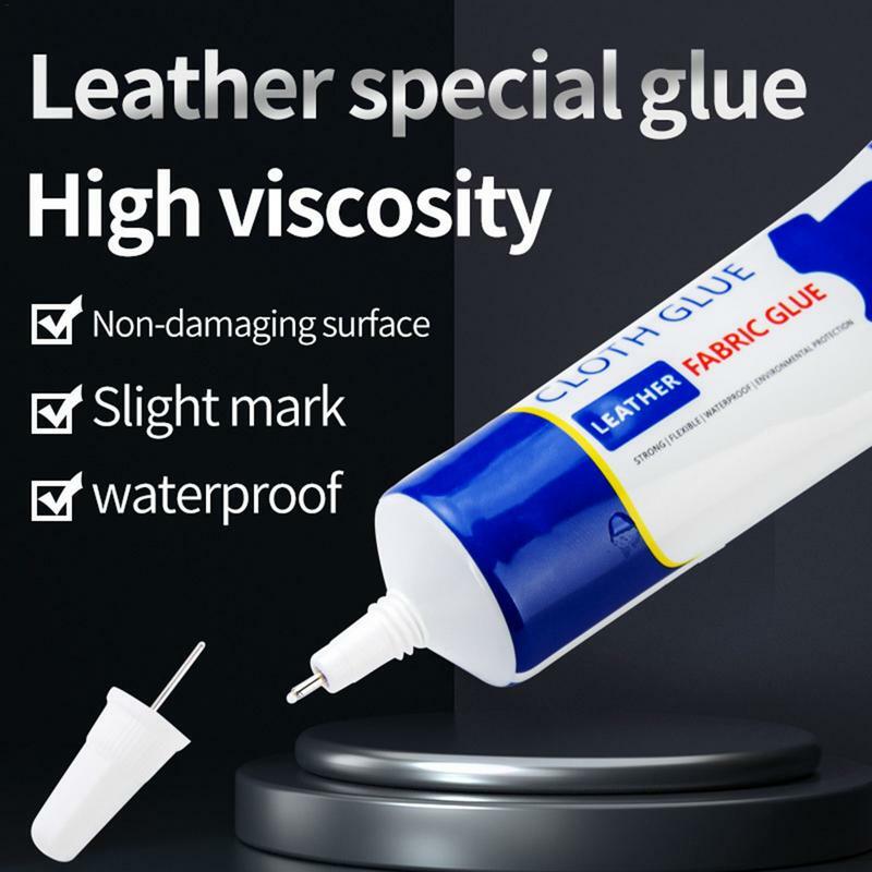 Liquid Multi-use Fabric Adhere 60ML Fast Tack Dry Leather Glue Jeans Clothing Leather Sewing Solution Repairing Tool Repairing