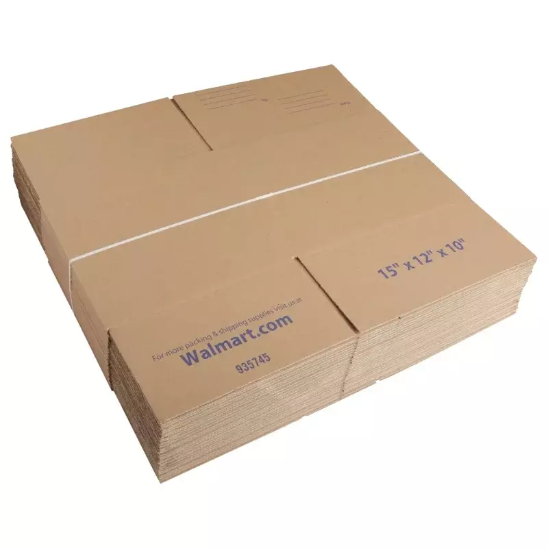 Pen Gear Recycled Shipping Boxes 15 in. L x 12 in. W x 10 in. H, 30-Count