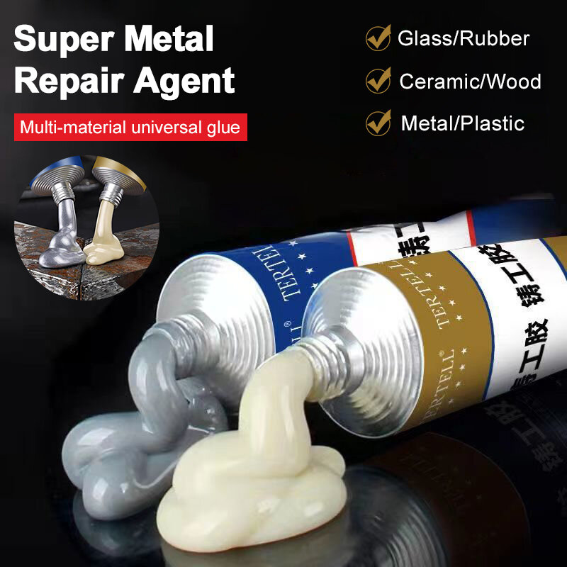 金属修理接着剤鋳造ab接着剤、鋳鉄、高強度、修復接着剤、熱抵抗、コールド溶接産業修復剤