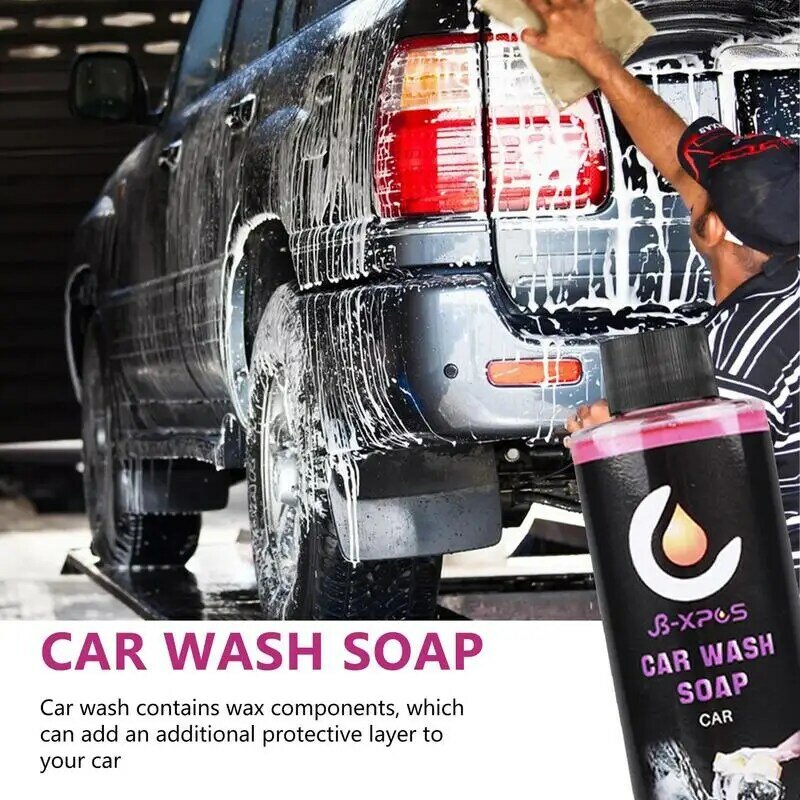 Myjnia samochodowa 200ml wosk do mycia i piankowy Detergent wolne od zarysowań, wysokopieniące się czyszczenie pojazdu materiały detale samochodów łatwego płukania