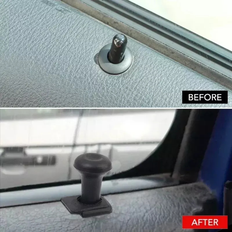 Kunci pintu mobil pin kunci pintu plastik bagian dapat diganti otomotif untuk Golf Mk2 Mk3 Jetta 2 3 Scirocco Passat B2 Polo