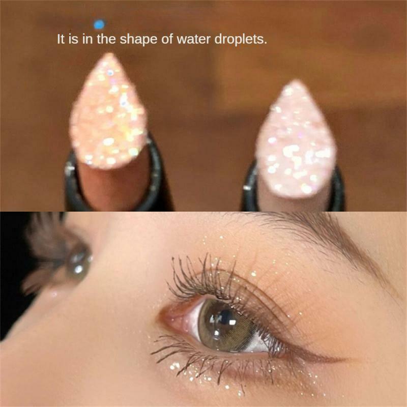 Pearlescent Eyeshadow Stick Pencil Glitter Eyeshadow Makeup Waterproof Shimmer Silkworm Liner Pen Cosmetics Beauty Makeup Tool