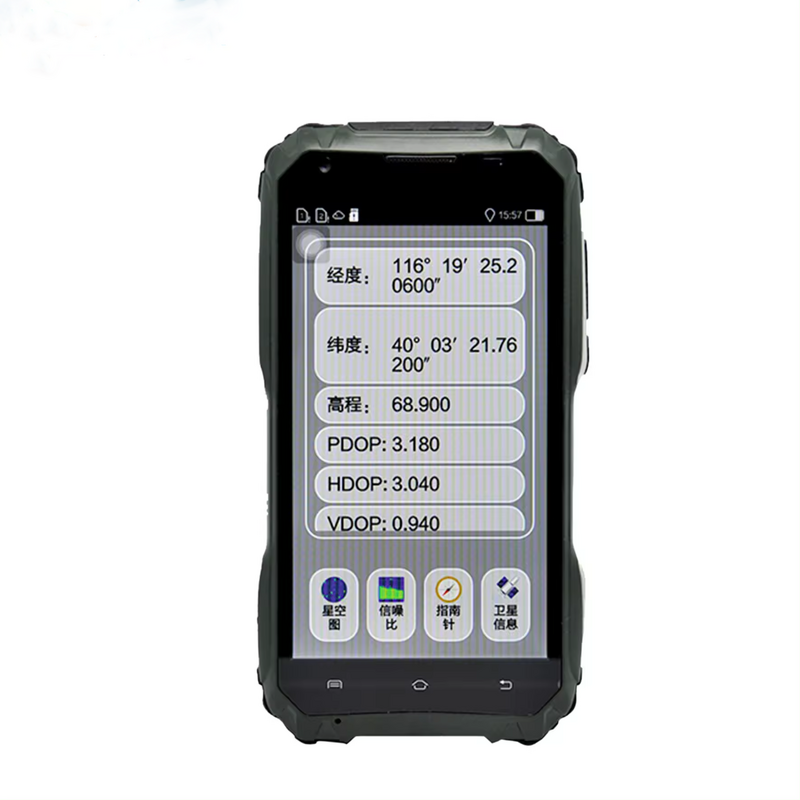 PDA T15, Equipo de Vigilancia GPS portátil de alta precisión con Android 5,1 OS, colector de datos GIS, resistente al agua, multiusos