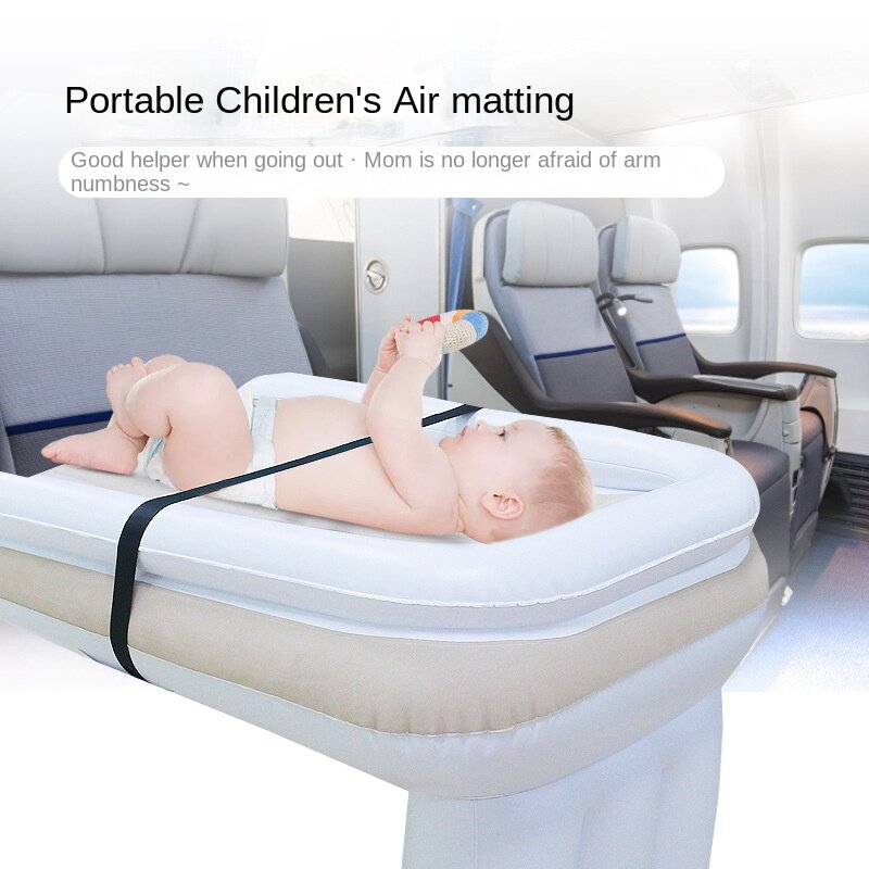 WolFAce-cama inflable para asiento trasero de coche, cama de viaje plegable, colchón para niños, cojín inflable para dormir