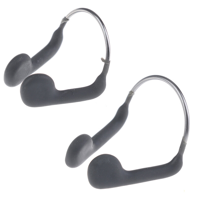 1PC Soft Silicone Swimming Nose Clip Durable No-skid Adjustable Stainless Steel Wire for Swimming Diving Sports Accessories