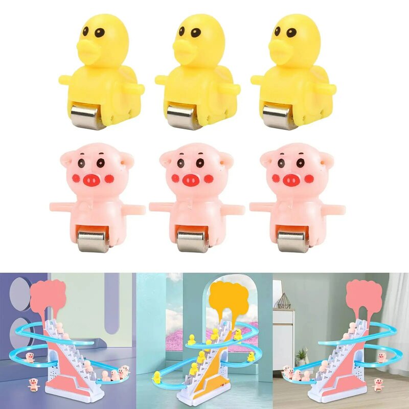 3x Aksesori mainan Roller Coaster suku cadang mainan tangga geser untuk anak laki-laki perempuan
