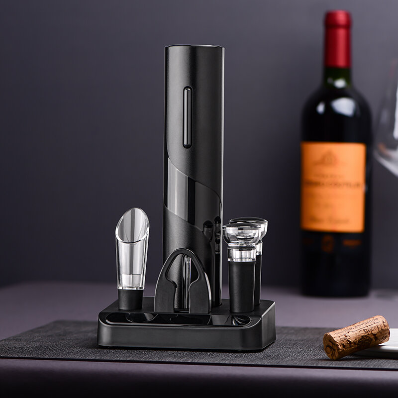Электрическая открывалка для бутылок вина, с зарядным устройством, кухонные принадлежности для вина, автоматическая фотография