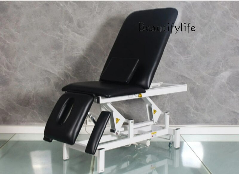 Sofa pijat fisioterapi elektrik, tempat tidur untuk penggunaan kecantikan, pijat dengan pengaturan tulang