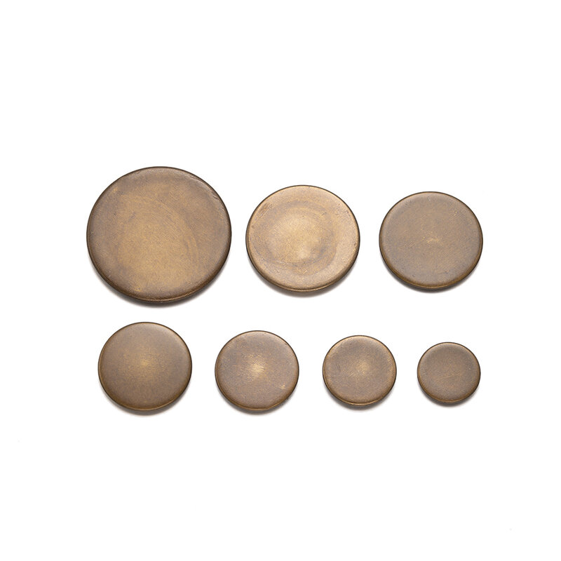20pcs Round Cabochon Base Antique Bronze Blank Tray Bezel Settings for DIY Jewelry Making Supplies Accessories Materials Crafts