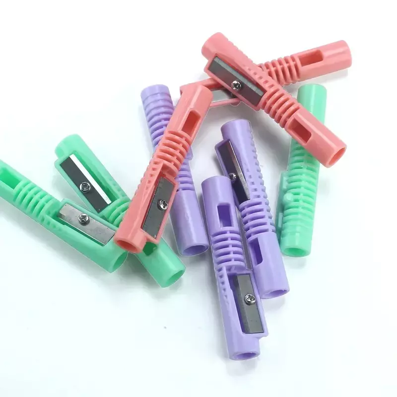 Macaron lápis cor extensor, apontador multifuncional, modelagem apito, 241a (mc), novo
