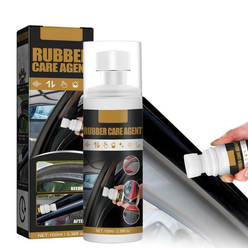 Car Rubber Cure Agent Repairer, Polimento Trim, Reparação Renovator, Clean Gloss Exterior Repair, Pasta de remodelação para Auto