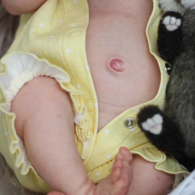 FBBD 19inch Reborn Baby Puppe Wiese Neugeborenen Baby Größe Echt Bild Handgemachte Hand-wurzel Haar Sichtbar adern
