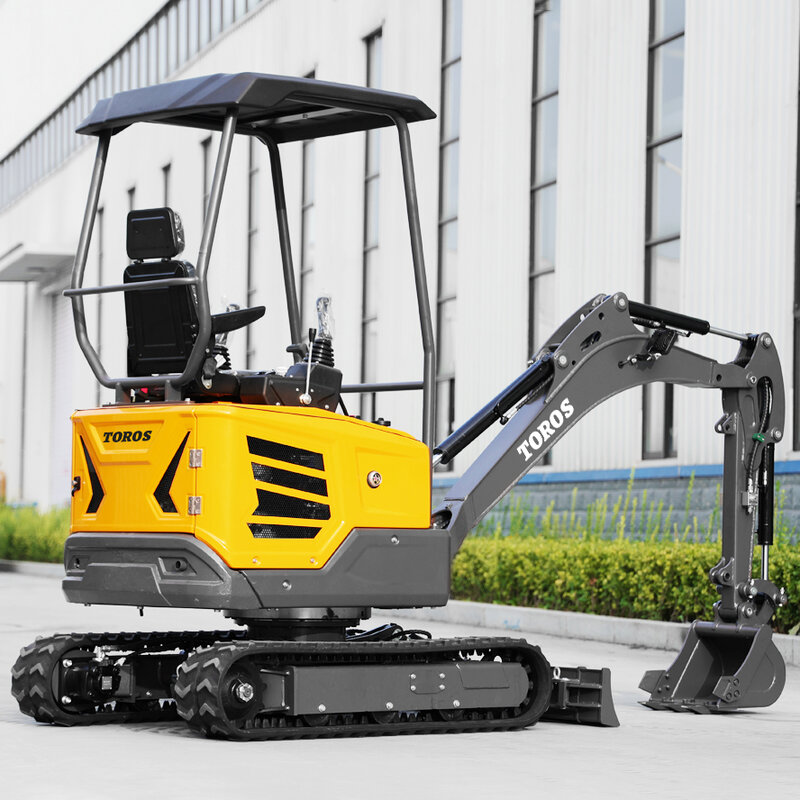Chinese Mini Excavator 1 Ton Customized EPA/EURO 5 Small Digger Compact Bagger Multifunctional Mini Excavador 2 Ton For Sale