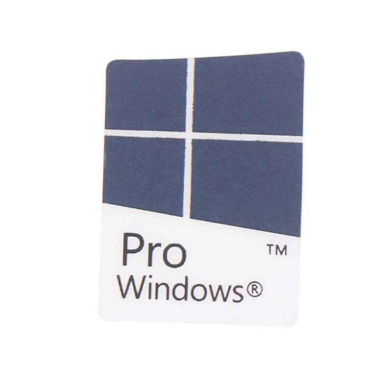 ملصق تسمية ويندوز 10 برو ، أزرق ، دفتر ، سطح مكتب ، كمبيوتر ، 10 روض