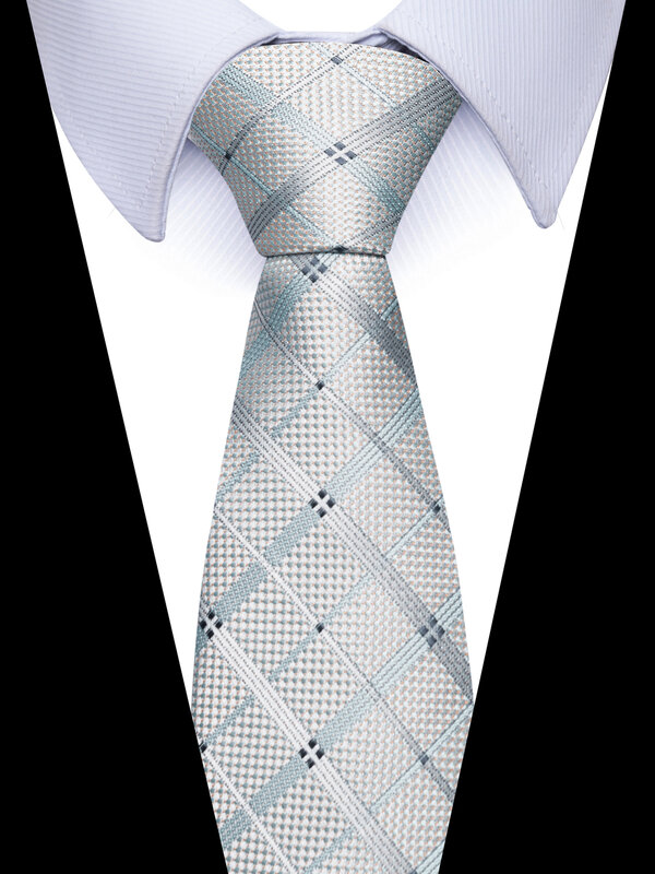 100% Silk Brand Tie Men High Grade Hot sale Woven Silk Gravatas Beige Suit Accessories Men Polka dot  Easter Day Necktie Cravat