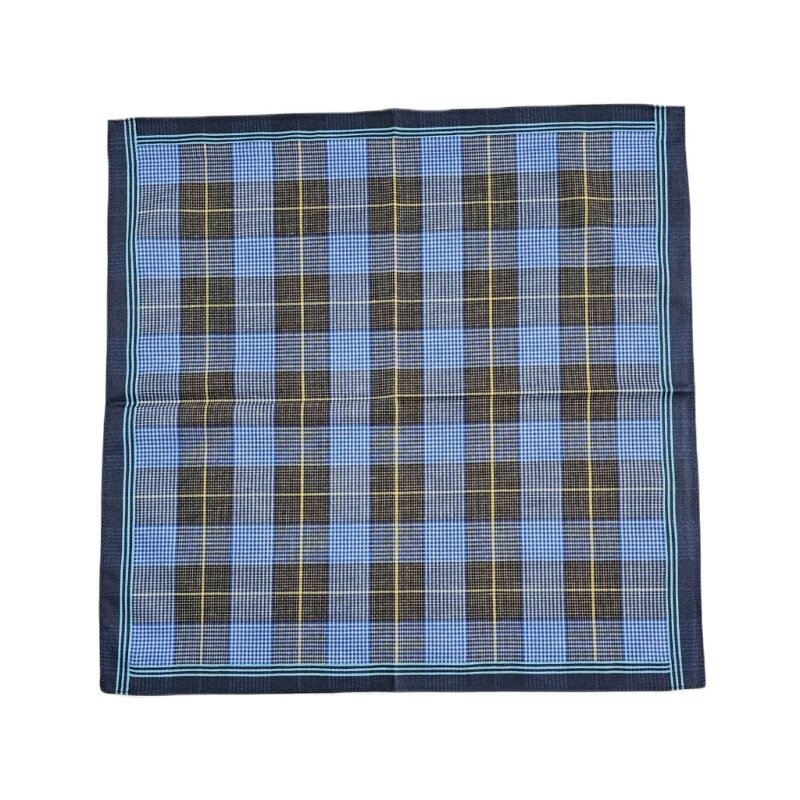 Lightweight Lattice Pattern Handkerchief for Wedding Business Handkerchief