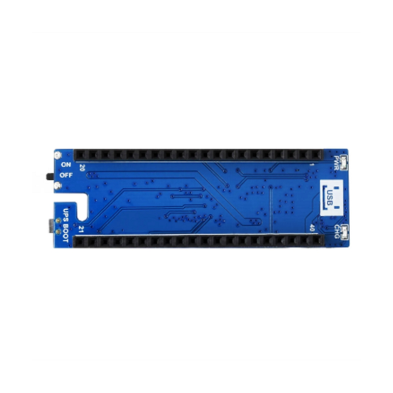 5V I2C UPS Module Uninterruptible Power Supply Expansion Board HAT Starter Kit for RPI Raspberry Pi PICO W WH RP2040