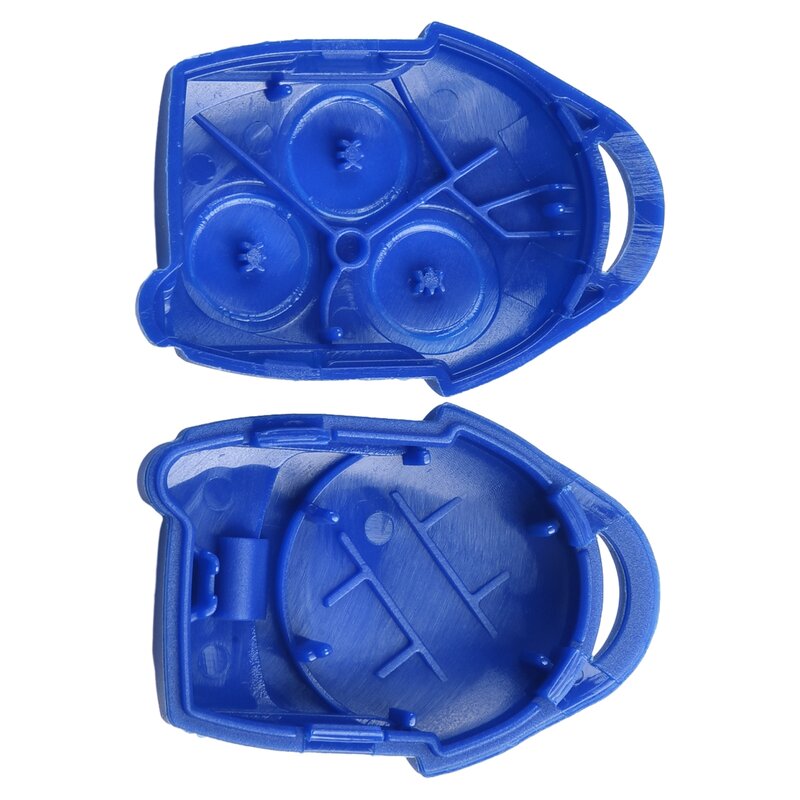 เคสหุ้มกุญแจรถยนต์3ปุ่มสำหรับ Ford Transit เชื่อมต่อ Mk7สีฟ้ากรอบกุญแจรีโมทปลอกอุปกรณ์เสริมรถยนต์อะไหล่