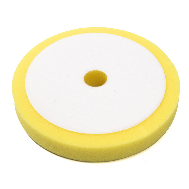 1pcs Sponge Polishing Pad 7-inch Car Wax Tray Foam Polishing Pads Kit 7in Sanding Disc For Car Waxing Scratch Defect Removal