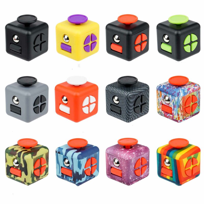 Fidget Toys Decompression Dice for Release Stress Autism Anxiety Relieve Adult Kids Stress Relief Anti-Stress Fingertip