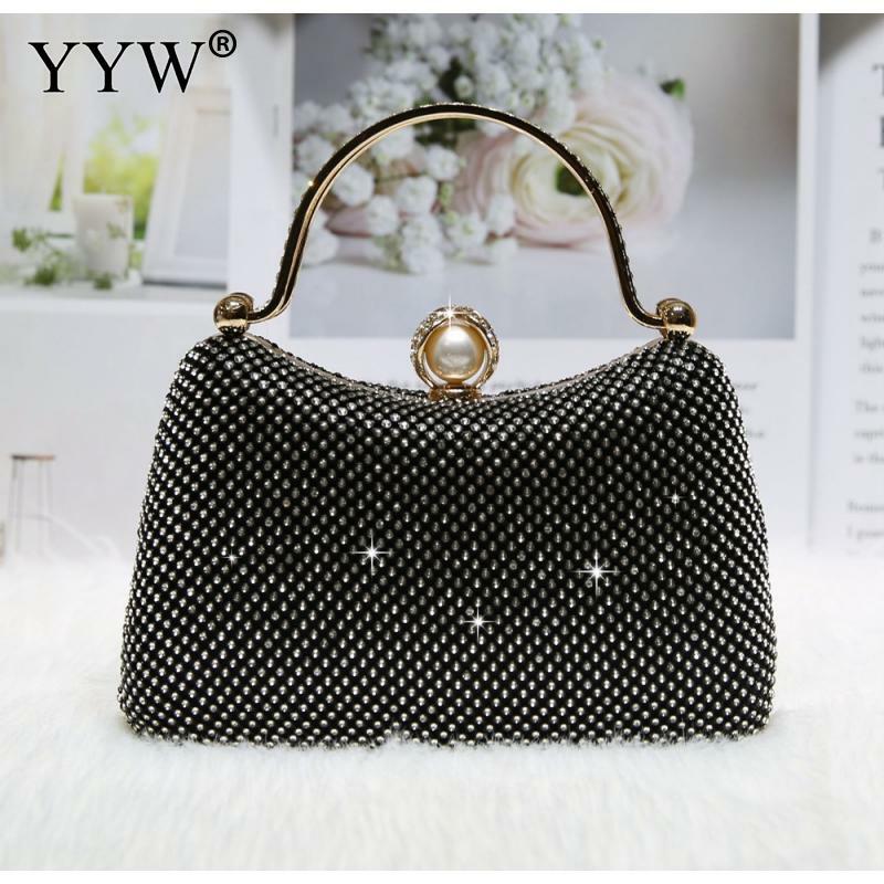 Luxury Women Clutch Bag With Diamonds 2023 Fashion Exquisite Vintage For Ladies Wedding Party Handbag Wallet Purse Evening Bag