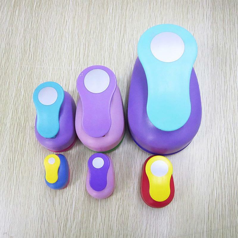 25mm/1" DIY manual round embossing machine printing machine pattern hand account puncher embossing device round hole punches