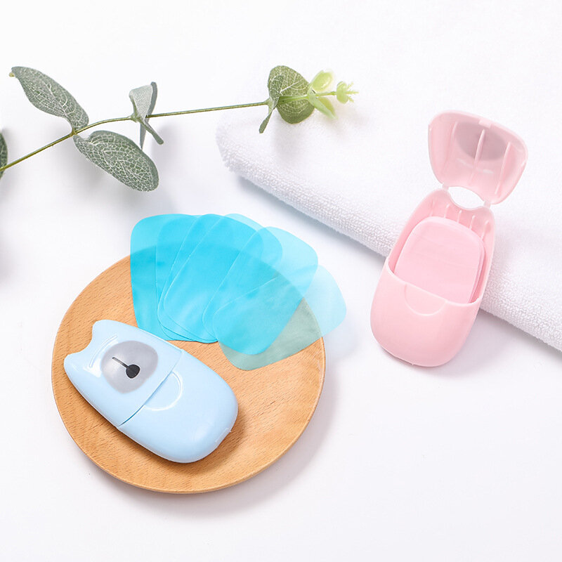 Handwäsche Papier Seife Mini für Küche Toilette Outdoor-Reise Camping Wandern Pull Typ tragbare Bad zubehör