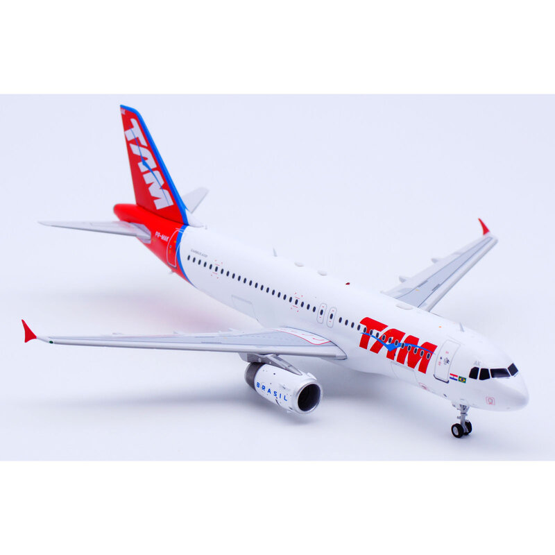 RM32202 합금 수집용 비행기 선물, 레트로 모델, 1:200 TAM Airlines Airbus A320 다이캐스트 항공기 제트 모델 PR-MAK, 스탠드 포함