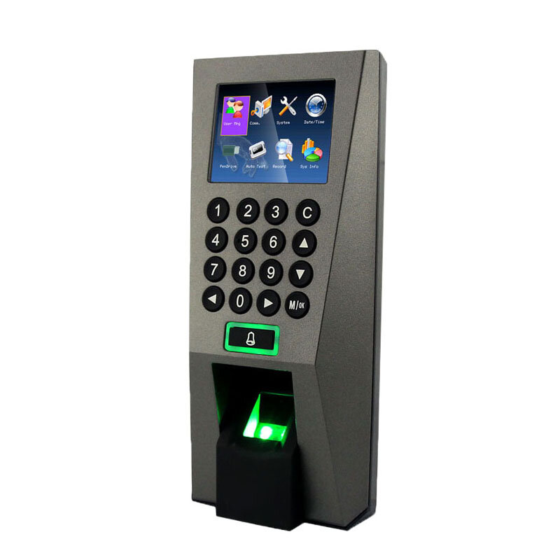 Yyhc F18 Biometrische Vingerafdruk Deur Toegangscontrole Systeem Tijdregistratie Machine Met Gratis Software Optionele Rfid Kaartlezer