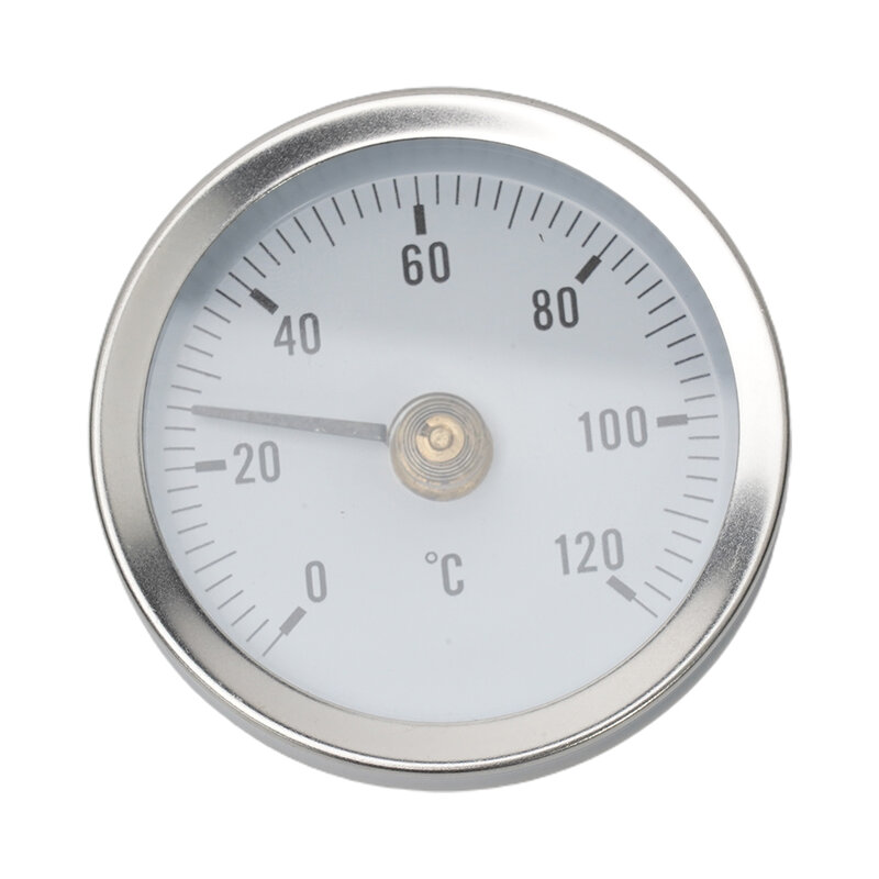 Duurzame Pijp Thermometers Bimetaal Analoge Klem-Op Verwarmingsbuis Industriële Pijpleiding Meet Rond Roestvrij Staal