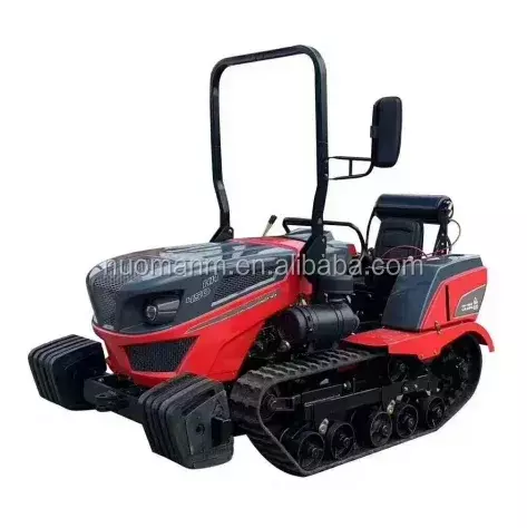 Farm Cultivator Rotary Tiller Agricultural Mini Crawler Tractor