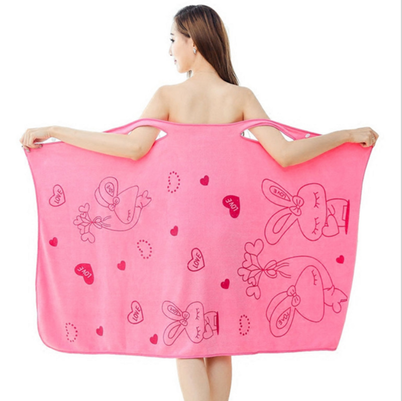 Microfibra macio toalha de banho moda feminina sexy wearable secagem rápida magia banho praia spa roupões de banho lavagem roupas praia vestidos 2