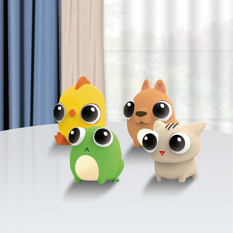Elastic  Eye Frog Squeeze Sensory Toys Cartoon Slow Rebound Animal  Toys Anti Stress Stress Reliever Toy