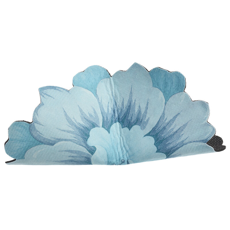 Blendender Teppich aus Lotus-Design für eine elegante Hochleistungs-Saugfähig keits matte für Garderoben am Bett und mehr!