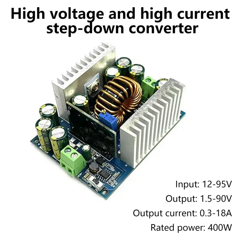 500W 15a DC-DC Buck Converter Step Down Module Constante Stroom Led Driver Power Down Spanning Module Voor Arduino Board