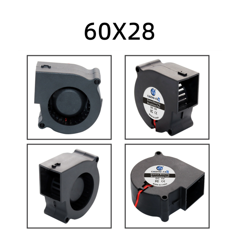 Brushless Ventilador, Ventilador do Umidificador, Ventilador do Fogão de Indução, DC 5V, 12V, 24V, 30mm, 40mm, 50mm, 60mm, 75mm, 97 milímetros