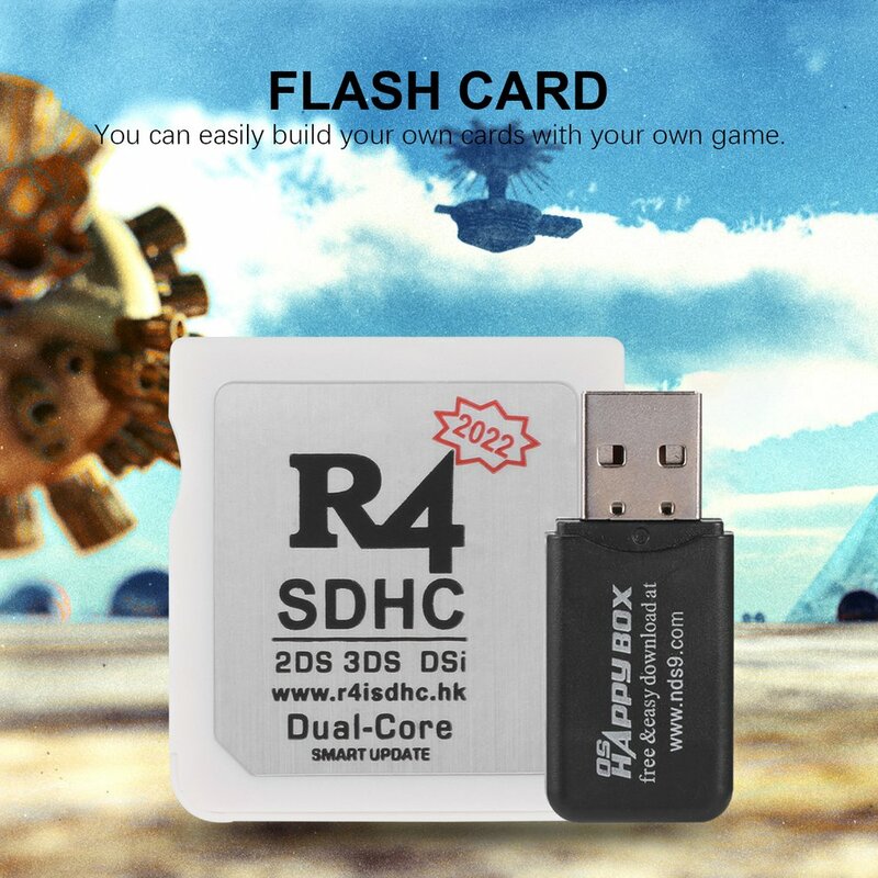 USBメモリカードアダプター,r4,sdc安全なデジタルコンバーター,ゲームカード,フラッシュカード,コンパクトなポータブルフラッシュカード,新しい2024