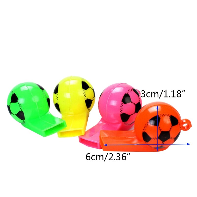 Sifflet multicolore adapté à différentes personnes, jouet cadeau pour enfants