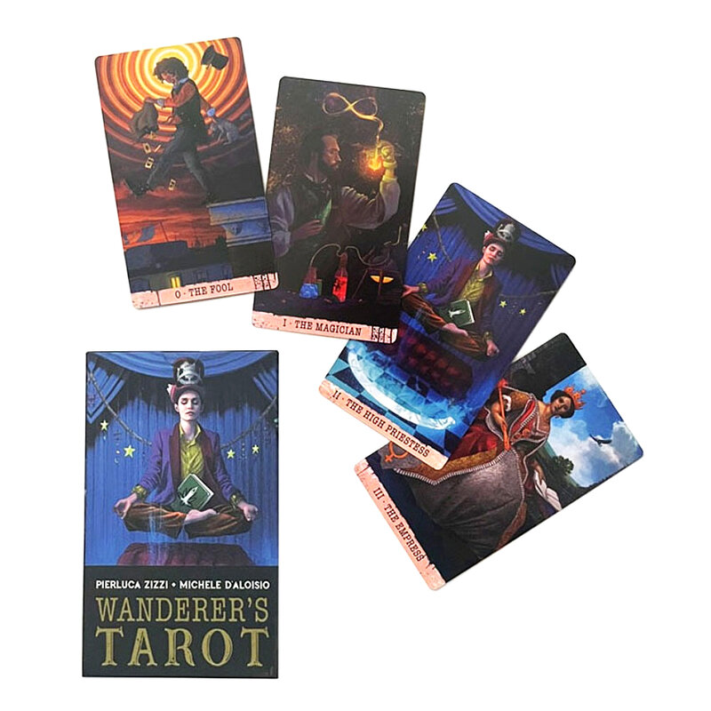 12*7cm Wanderer's Tarot with Guidebook for Beginners