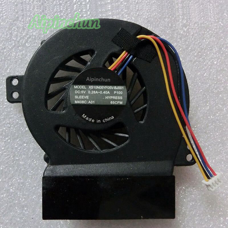 New Laptop CPU Cooling Fan For Dell Vostro A840 A860 1410 PP37L PP38L Repair Cooler 4Pins