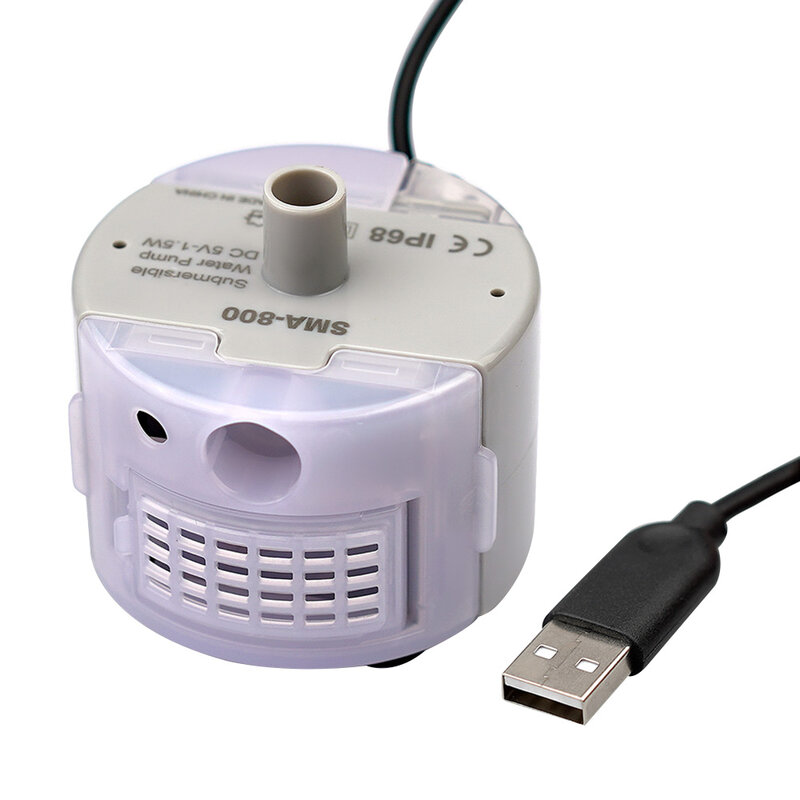SMA-800 USB водяной насос, фонтан, карбоновые фильтры и пены для 304, нержавеющая сталь, кот, питьевая ткань, товары для домашних животных