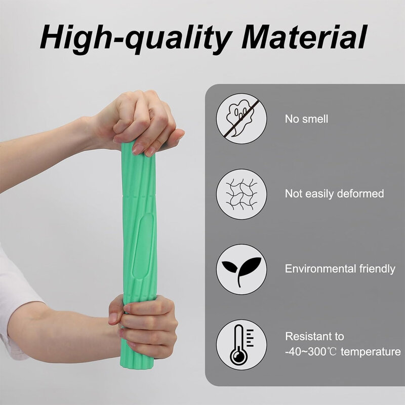 QMWWMQ 1Pcs Twist Hand Exerciser Flexible Bars - Flex Therapy Bar Strengthener - Relieve Tennis & Golfers Elbow Tendonitis Pain