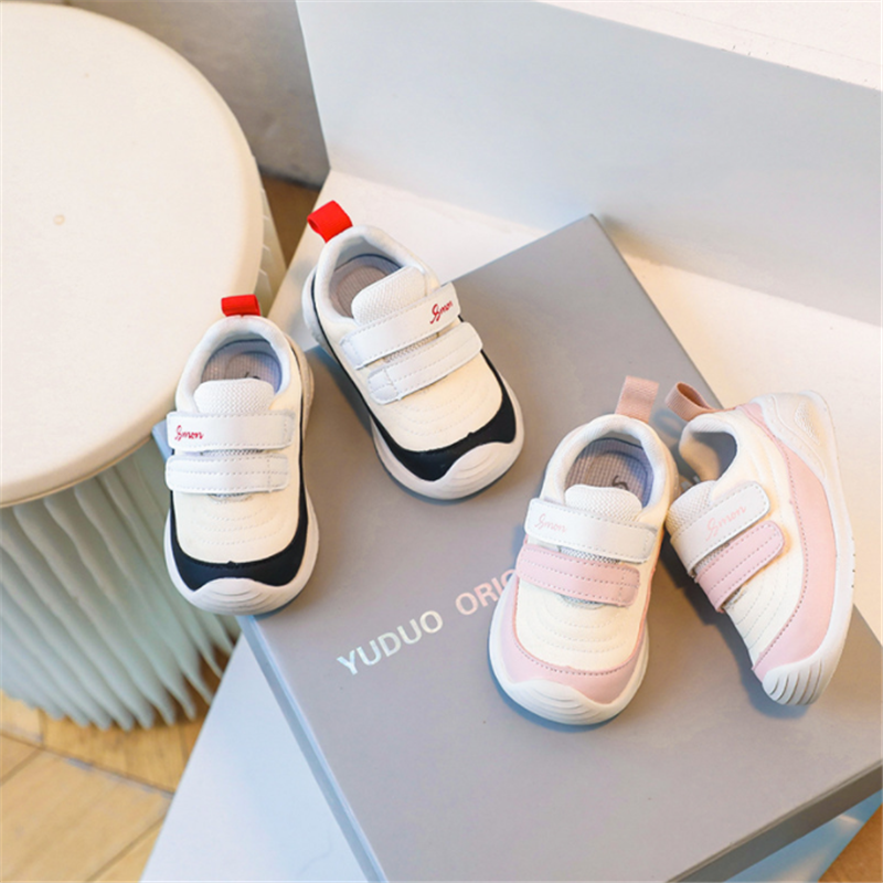 2023 New Spring Baby Shoes Breathable Toddler Children Casual Shoes Soft Sole Little Boys Outdoor Tennis Fashion Girls Sneakers