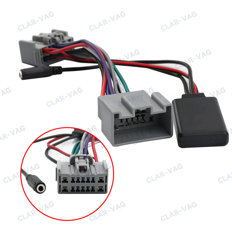 Bluetooth 5.0 Module AUX-IN Audio Kabel Adapter Voor Volvo C30 C70 S40 S60 S70 S80 V40 V50 V70 Xc70 Xc90