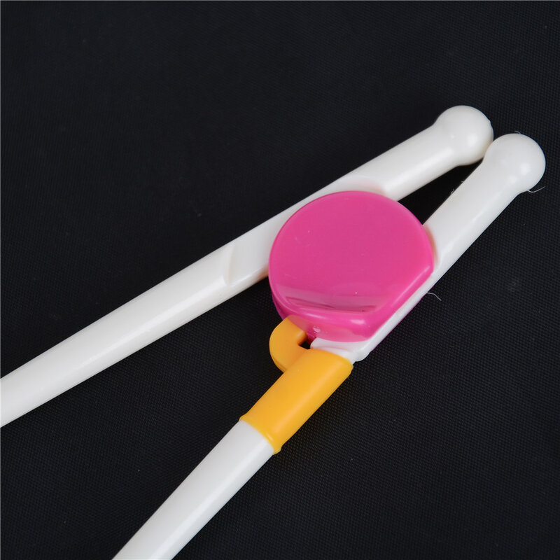 Sumpit baru 1 pasang pelatihan anak 1 pasang sumpit yang dapat digunakan kembali bantu anak-anak dewasa alat belajar mainan penipu