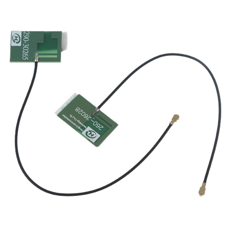 Antena PCB IPX IPEX WLAN para ordenador portátil, módulo inalámbrico compatible con Bluetooth Zigbee, 2 piezas, WIFI, 2,4G, 3dbi, envío directo